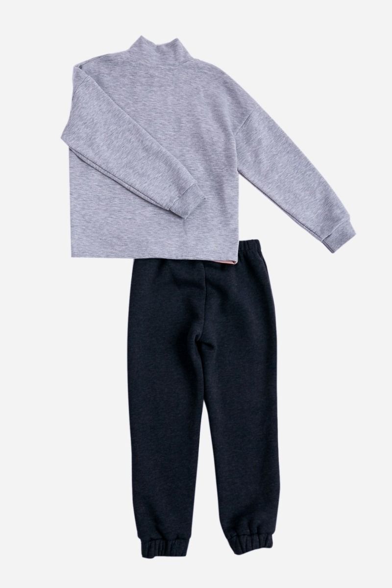 Παιδική κοριτσίστικη φόρμα Disney minnie mouse μαύρο γκρι