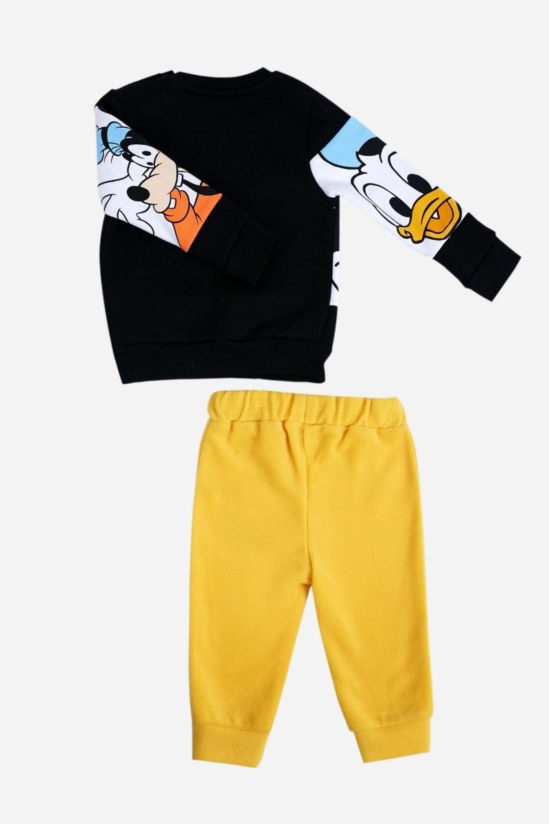 Βρεφική χειμωνιάτικη φόρμα για αγόρι Disney mickey και donald