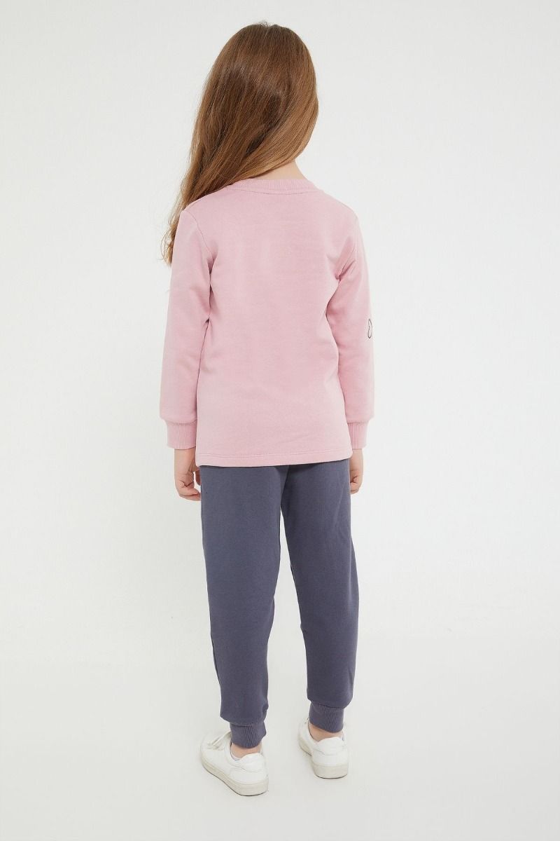 Παιδική χειμωνιάτικη φόρμα κοριτσίστικη Disney MINNIE ροζ εσωτερική επένδυση