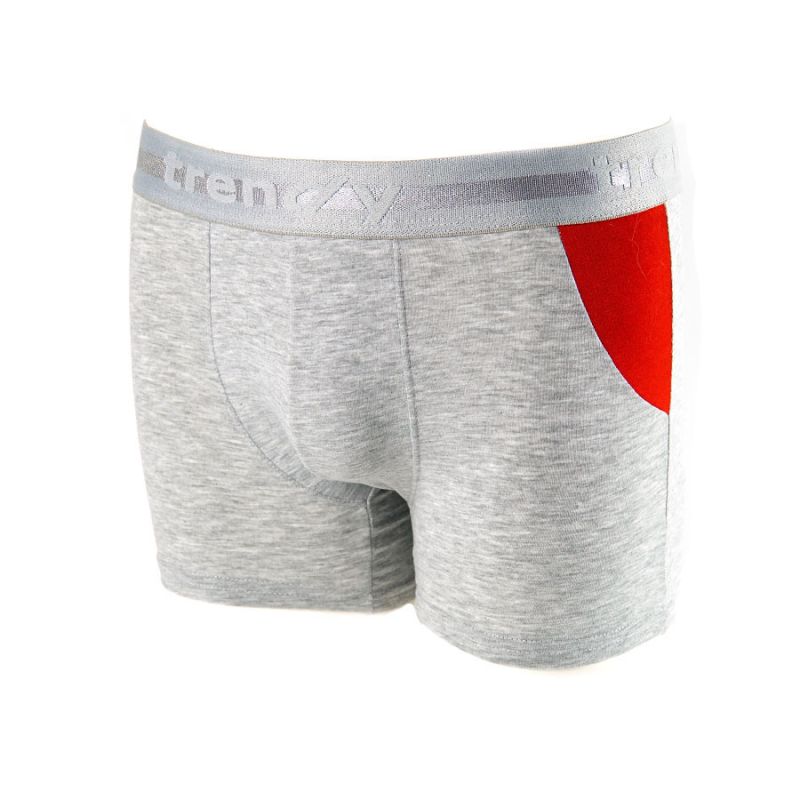 Αγορίστικο παιδικό μποξεράκι βαμβακερό σε γκρι χρώμα