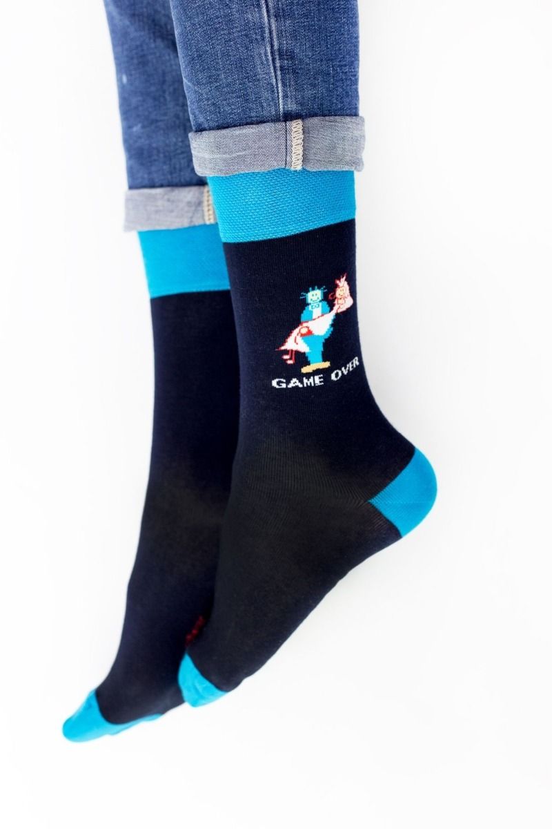 Ανδρικές Fashion Κάλτσες Cotbox GAME OVER