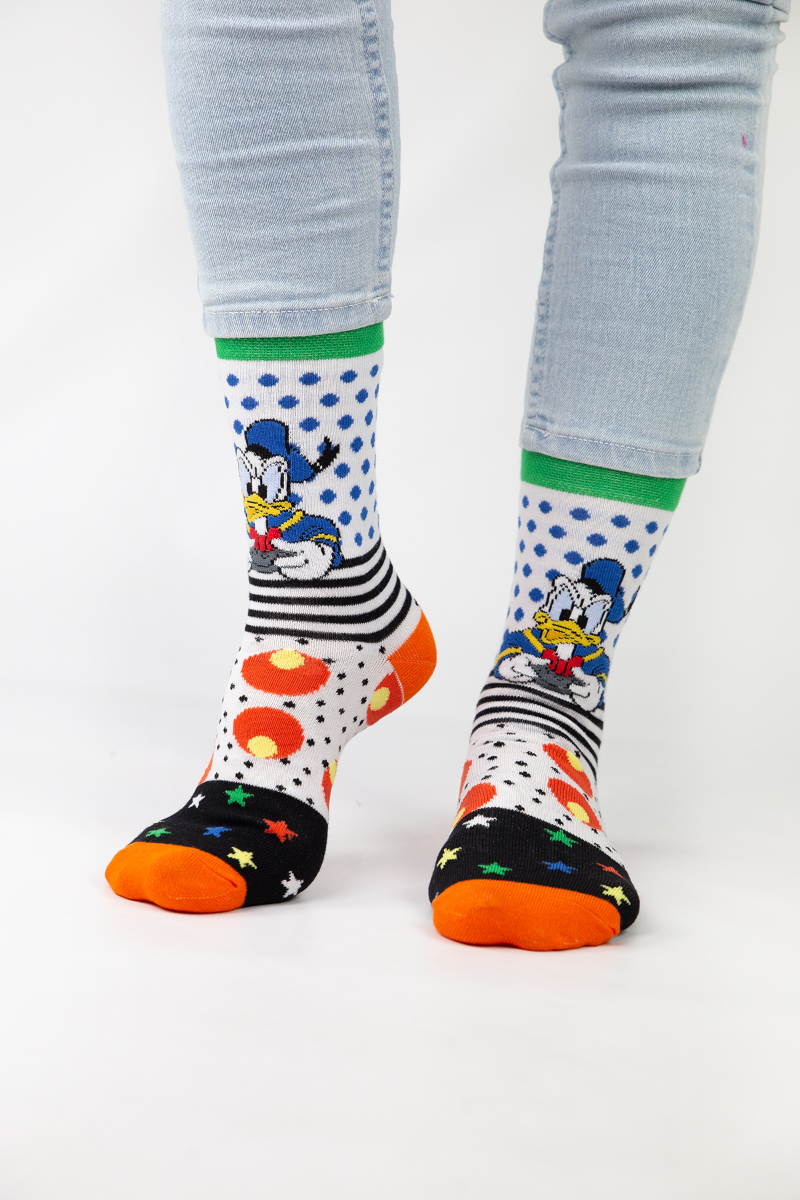 Γυναικείες Fashion Κάλτσες Disney MINNIE COLORFUL 4 ζευγάρια