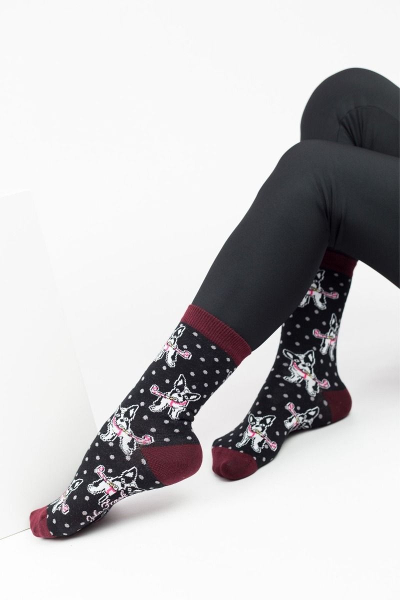 Γυναικείες Fashion Κάλτσες John Frank DOT&DOG
