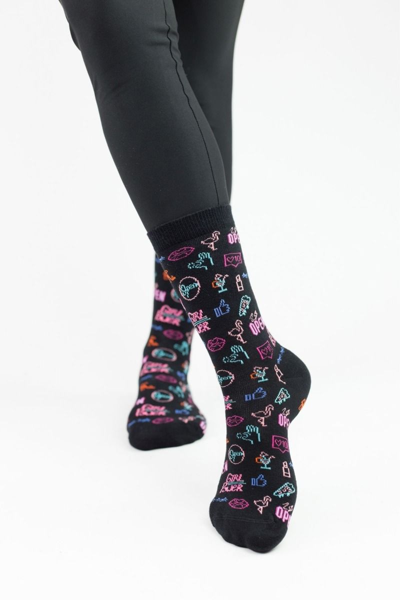 Γυναικείες Fashion Κάλτσες John Frank PARTY