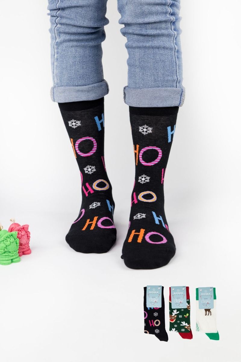 Γυναικείες fashion κάλτσες Soma MERRY AND BRIGHT II 3 ζευγάρια