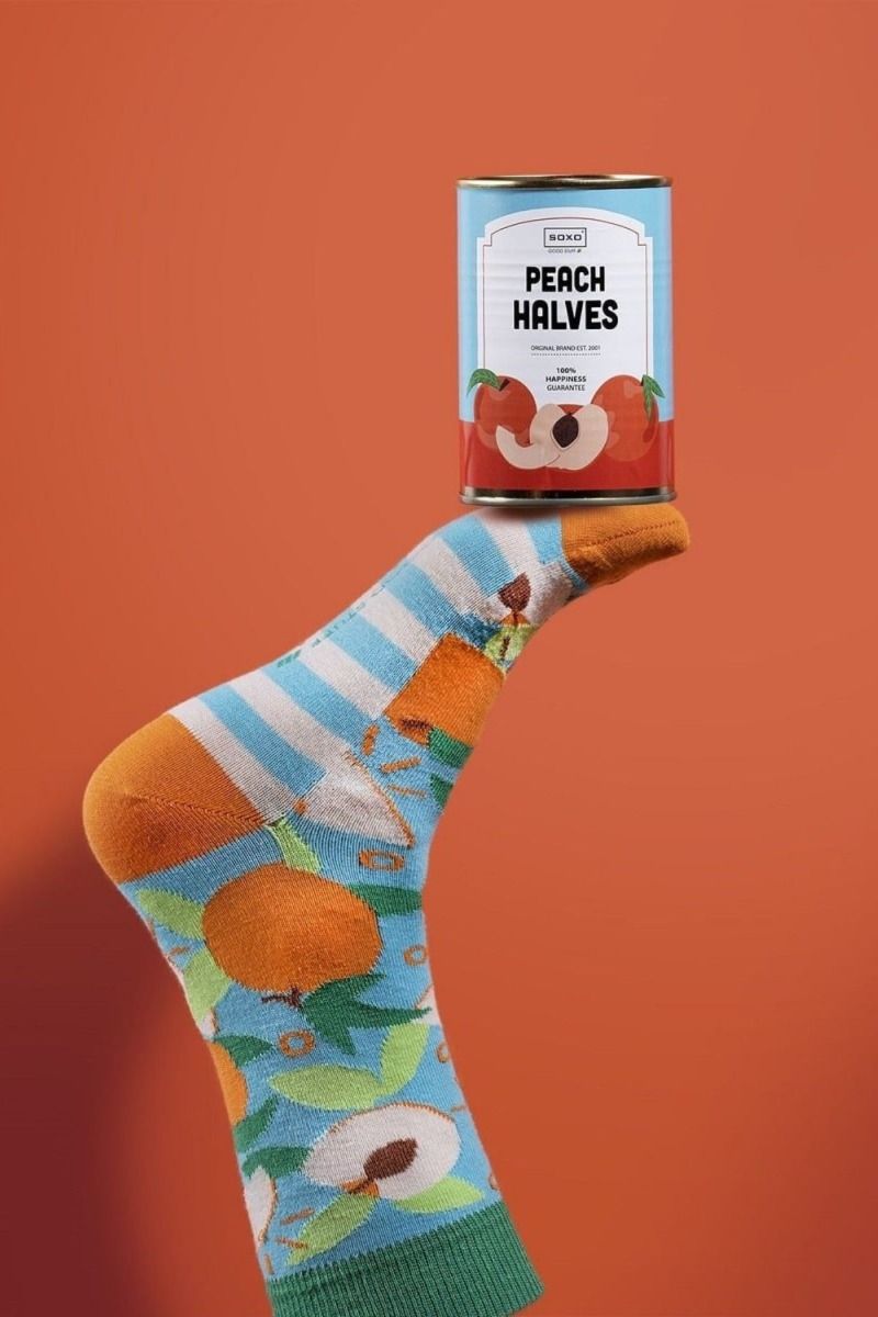 Γυναικείες fashion κάλτσες Soxo PEACH HALVES