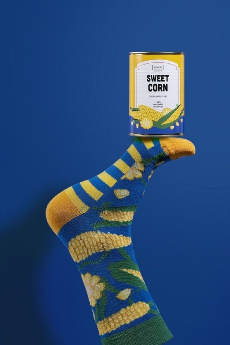 Ανδρικές Fashion Κάλτσες Soxo SWEET CORN