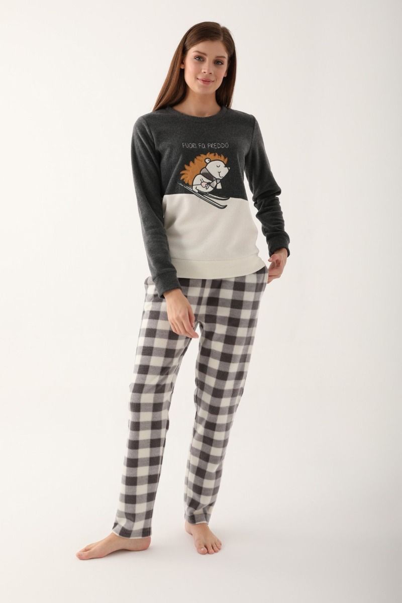 Γυναικεία Πιτζάμα Fleece Arnetta IT'S COLD OUTSIDE