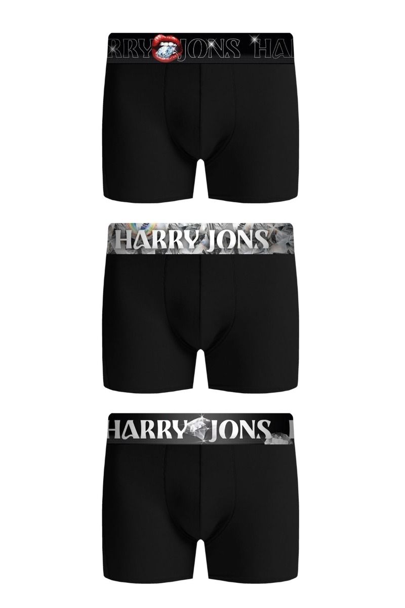 Ανδρικά μποξεράκια  Harry Jons DIAMONDS 3 τεμάχια