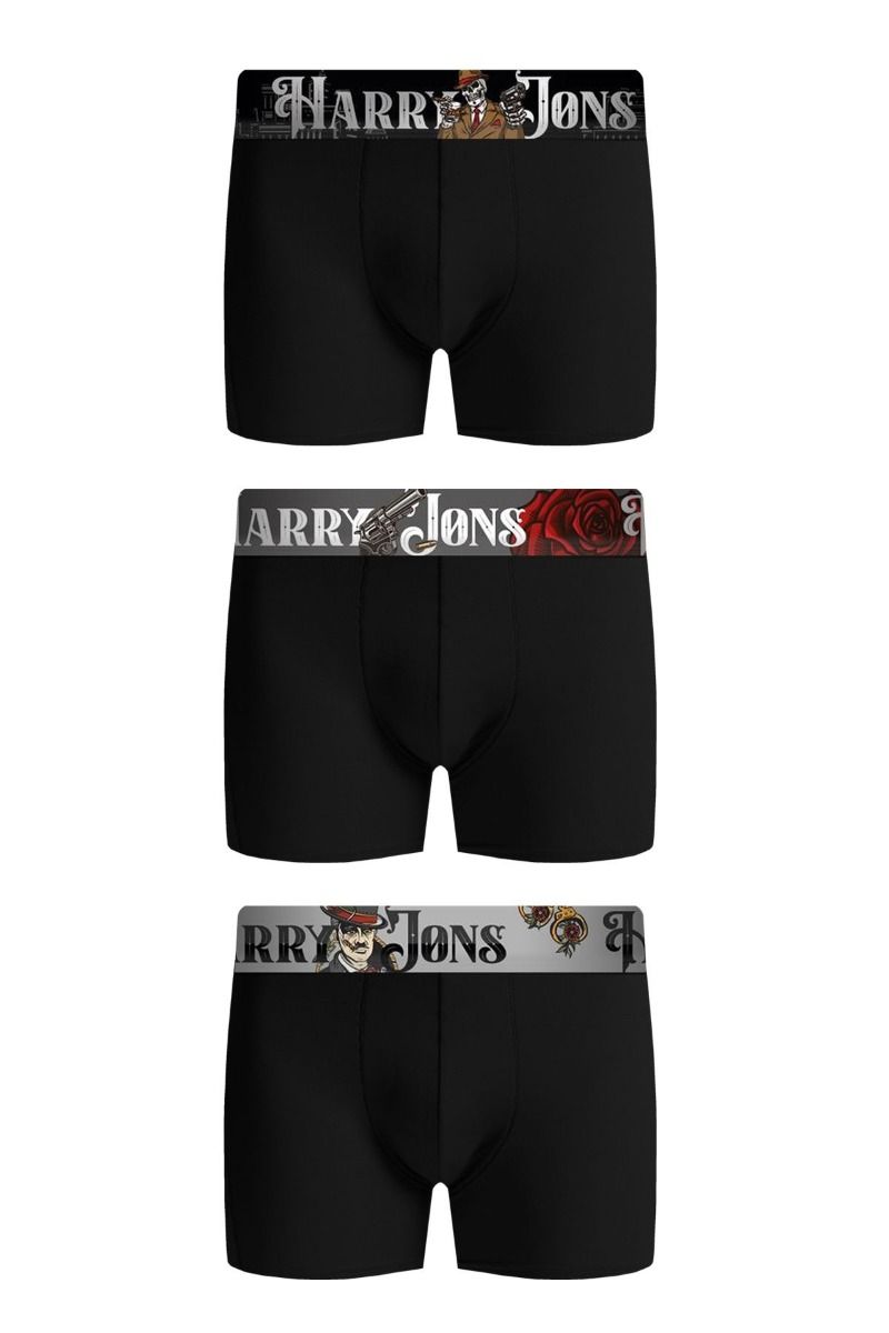 Ανδρικά μποξεράκια  Harry Jons GANGSTER 3 τεμάχια