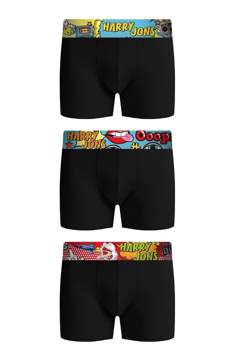 Boxers "Harry Jons" POP ART 3 τεμάχια