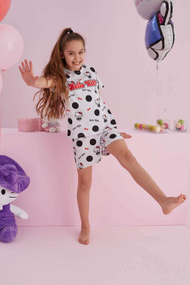 Πιτζάμα Σορτσάκι Μαμά και Κόρη "Hello Kitty" MIA