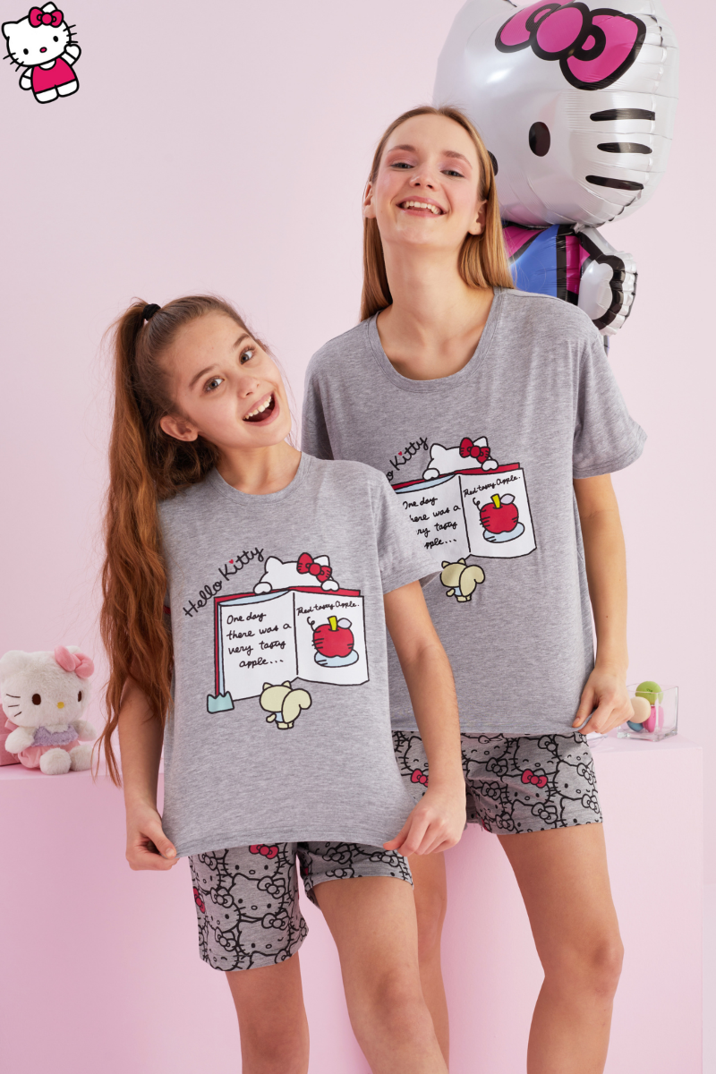 Παιδική Πιτζάμα Σορτσάκι Hello Kitty APPLE