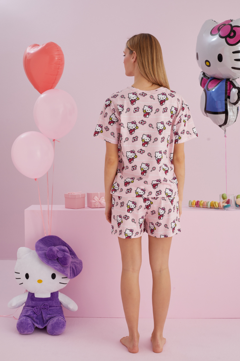 Γυναικεία Πιτζάμα Σορτσάκι Hello Kitty CLUB K