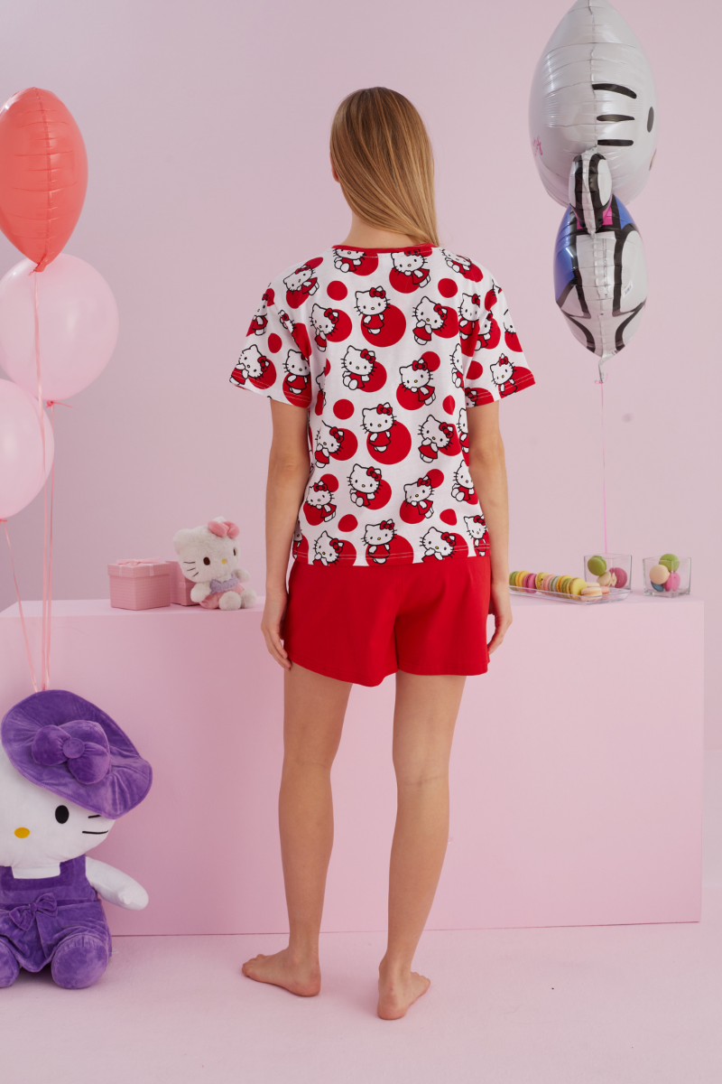 Γυναικεία Πιτζάμα Σορτσάκι Hello Kitty EMMA