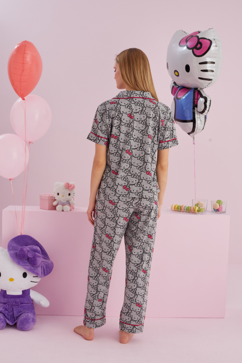 Γυναικεία Πιτζάμα Hello Kitty HAPPY