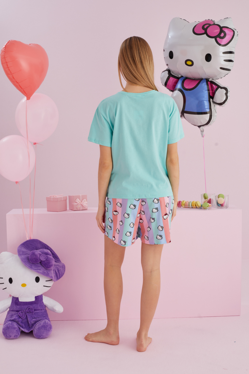 Γυναικεία Πιτζάμα Σορτσάκι Hello Kitty SUMMER