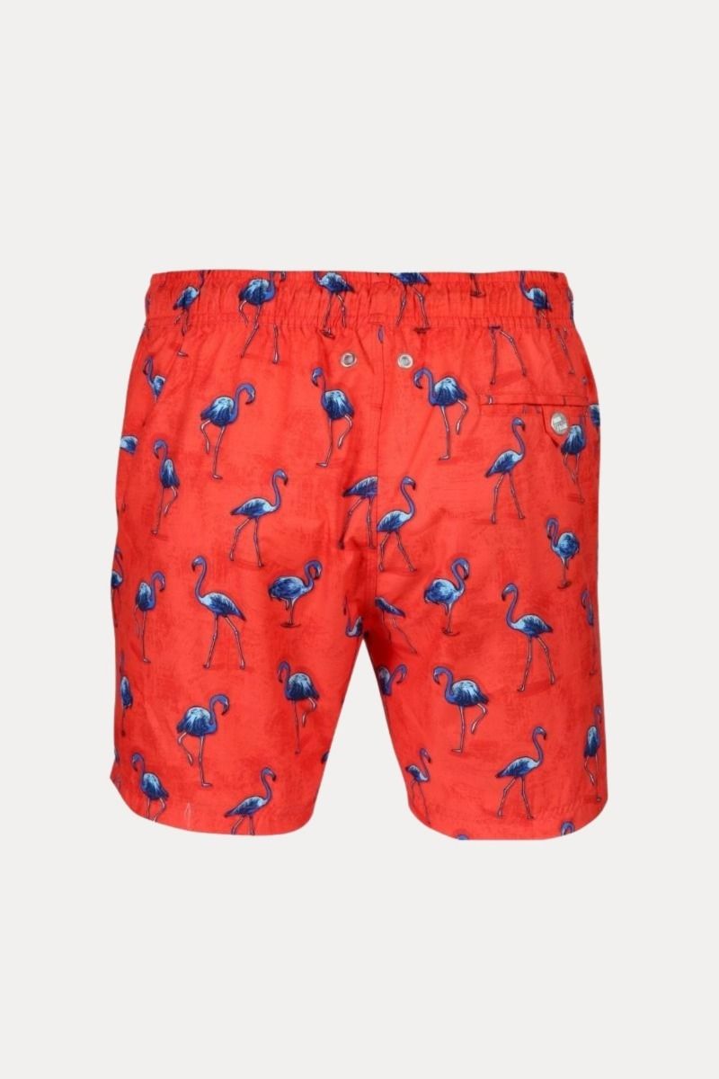 Ανδρικό Μαγιό John Frank FLAMINGO RED
