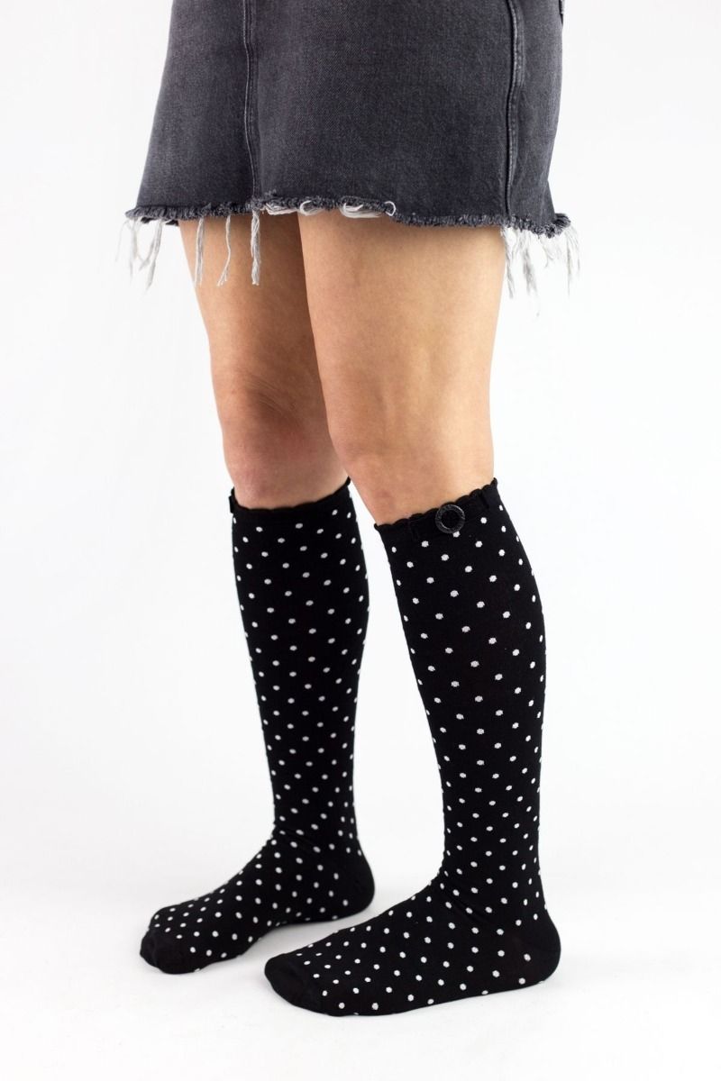 Γυναικείες Κάλτσες Knee-High Bony DOTS BUCKLE