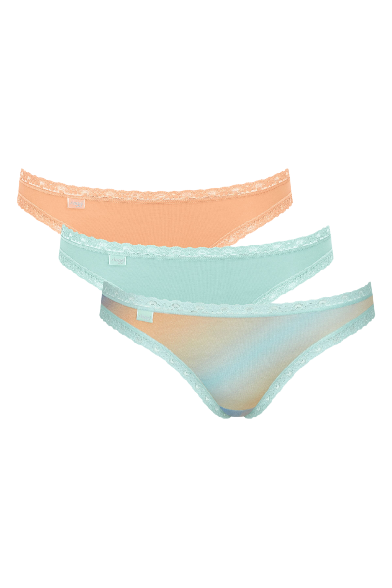 Γυναικεία Mini Εσώρουχα Sloggi 247 WEEKEND V009 3 τεμάχια βαμβακερα