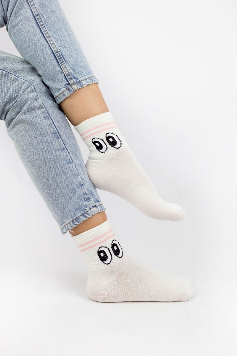 Ημίκοντες Κάλτσες "Modernty" EYES 4 ζευγάρια