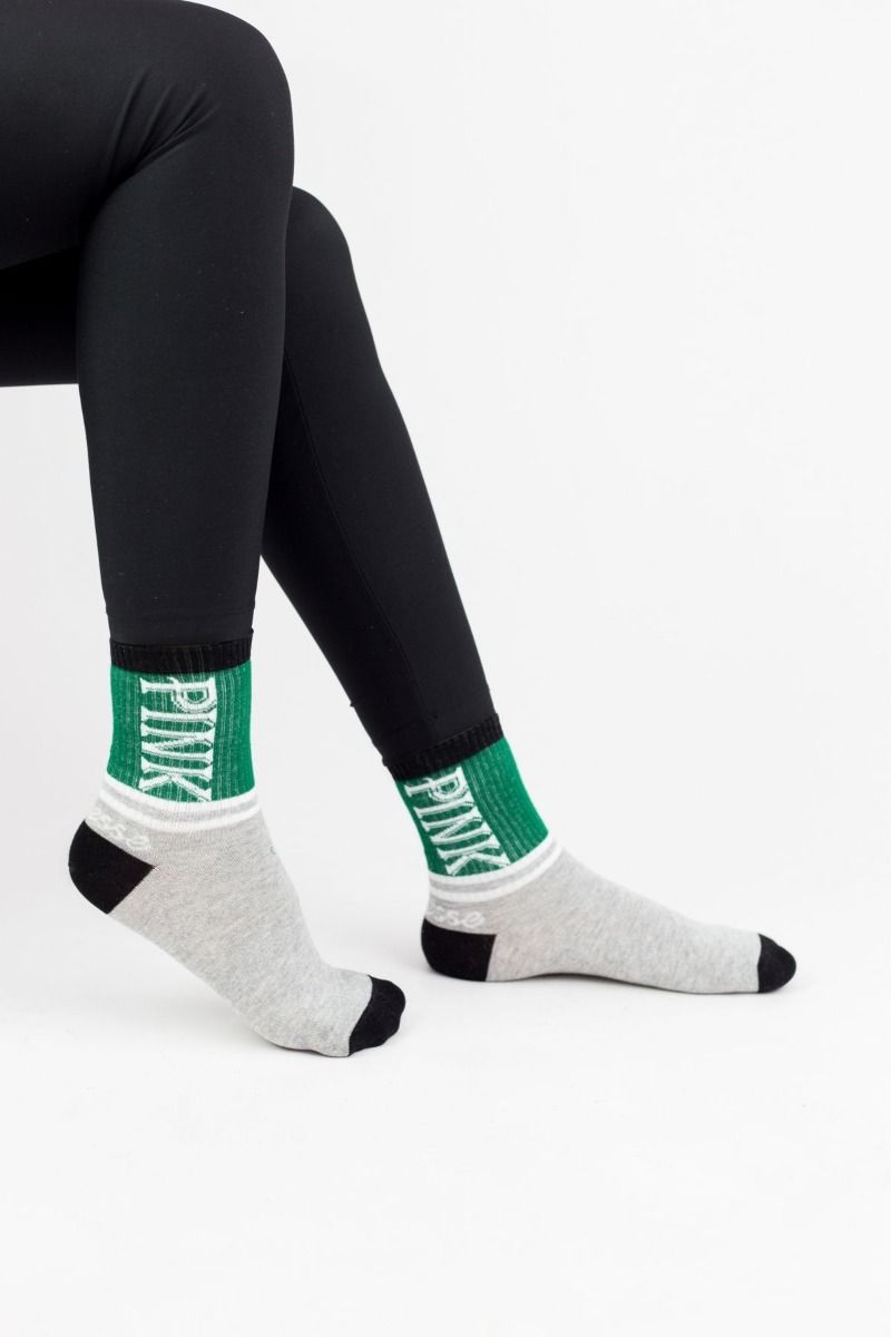 Γυναικείες Ημίκοντες Κάλτσες Modernty PINK GREEN
