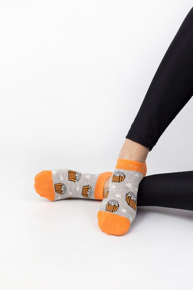 Γυναικείες κάλτσες σοσόνια Modernty STREET FOOD II 4 ζευγάρια