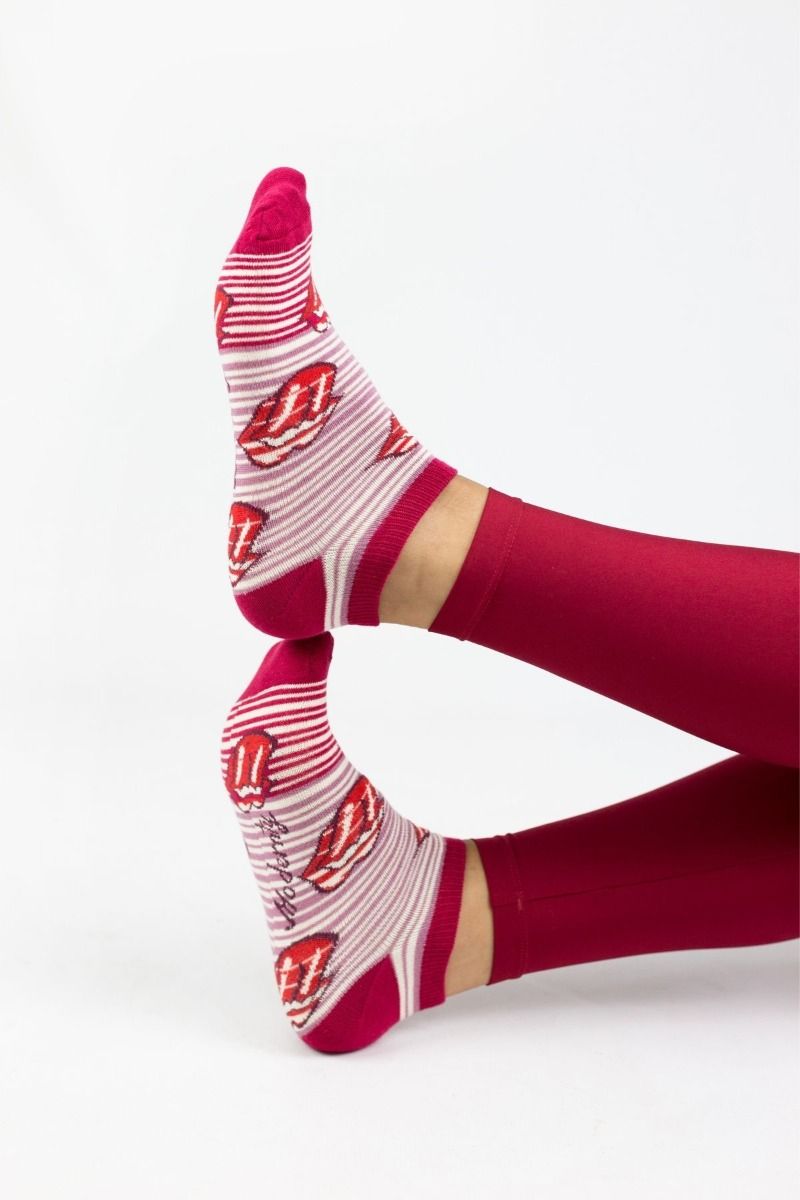 Γυναικείες κάλτσες σοσόνια Modernty WE ROCK 3 ζευγάρια