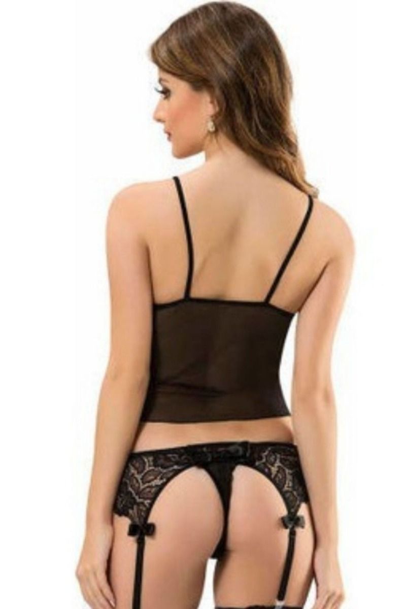 Μαύρο Σετ Εσωρούχων Moongirl AMELIA