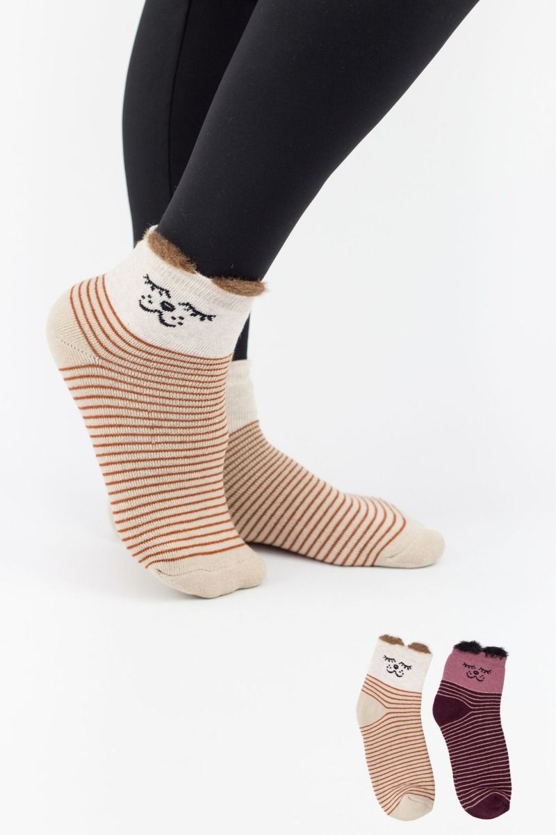 Γυναικείες ημίκοντες κάλτσες Pier Esse KITTY II 2 ζευγάρια