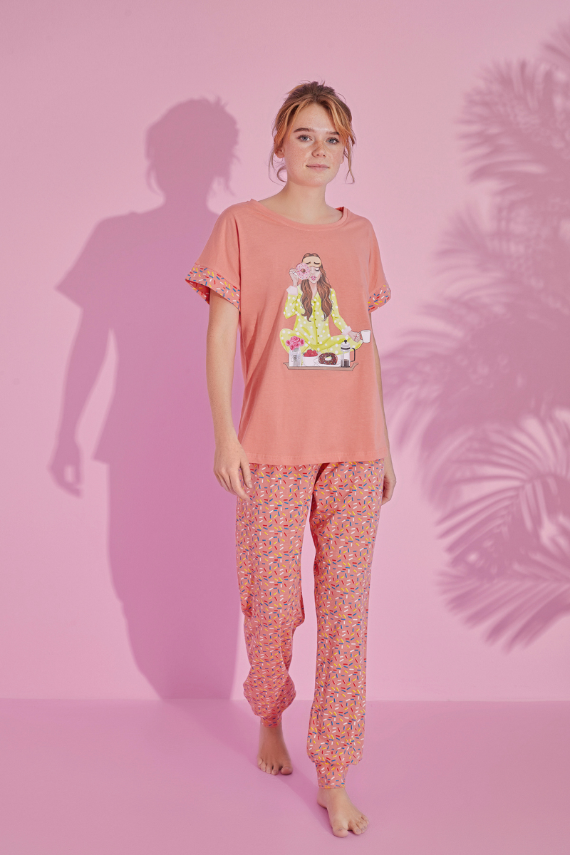Γυναικεία Πιτζάμα PijaMood BREAKFAST II