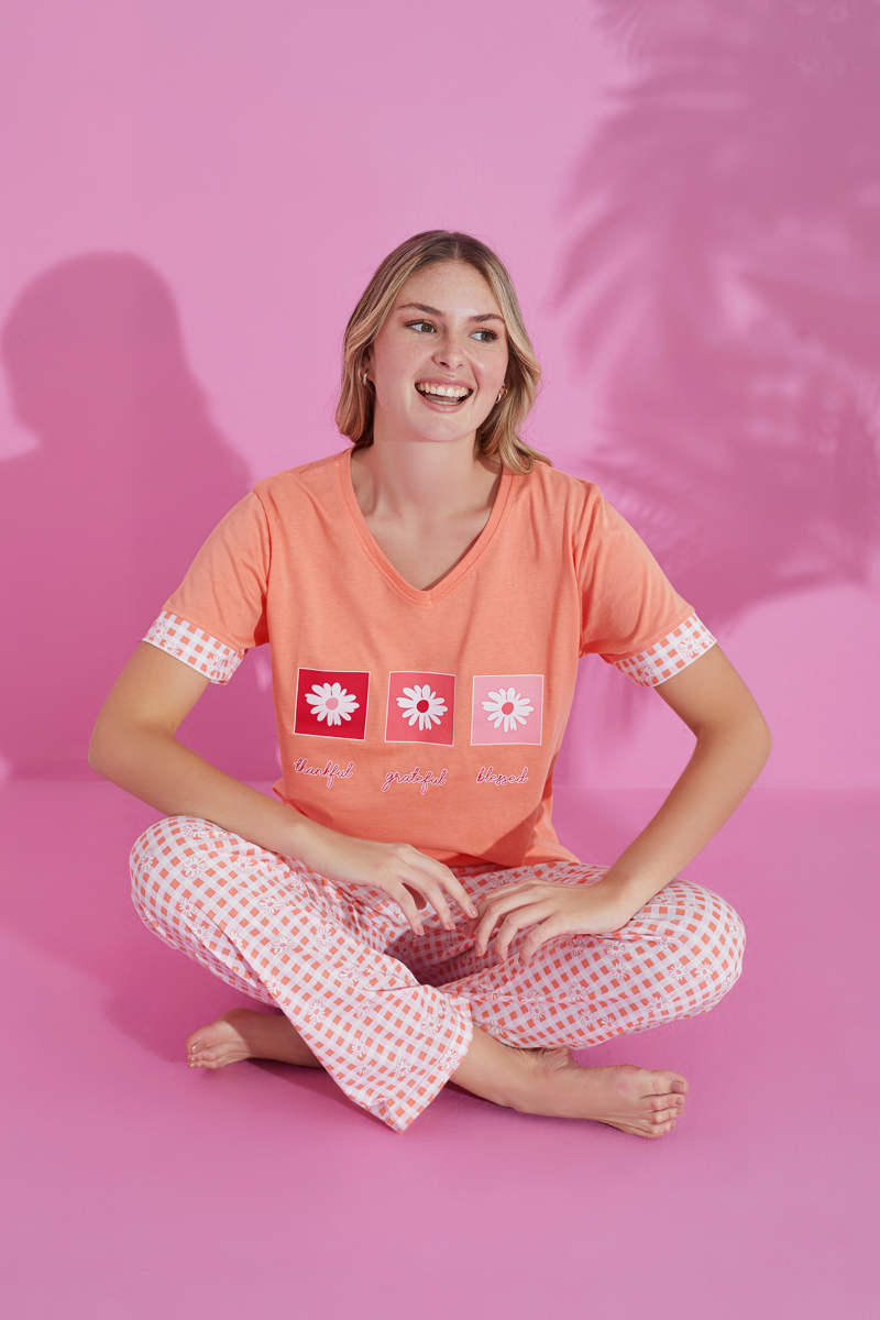 Γυναικεία Πιτζάμα PijaMood FLOWER