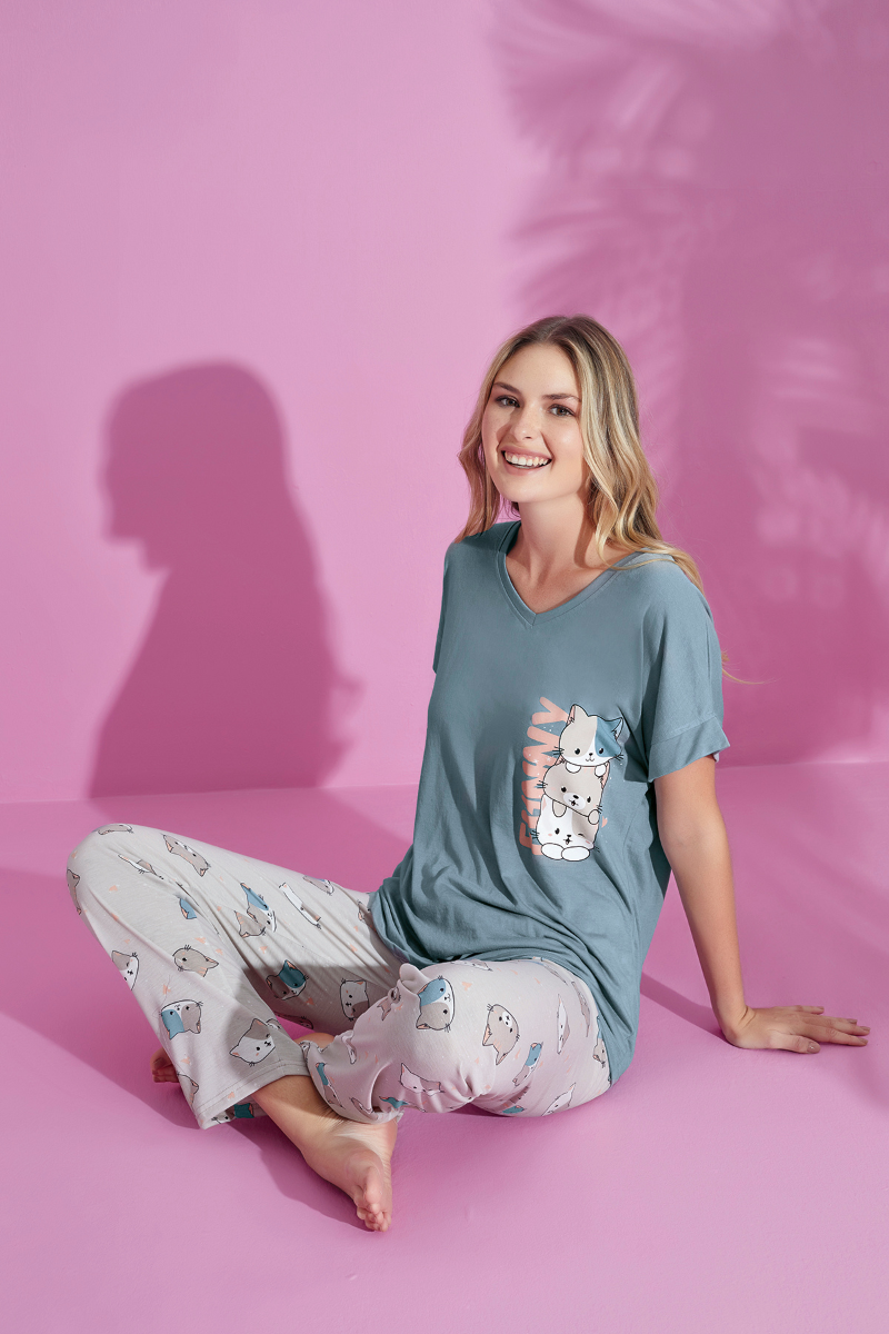 Γυναικεία Πιτζάμα PijaMood FUNNY