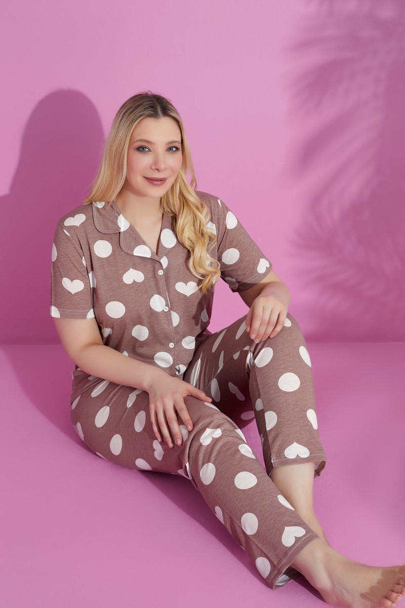 Πιτζάμα Plus Size PijaMood MILEY