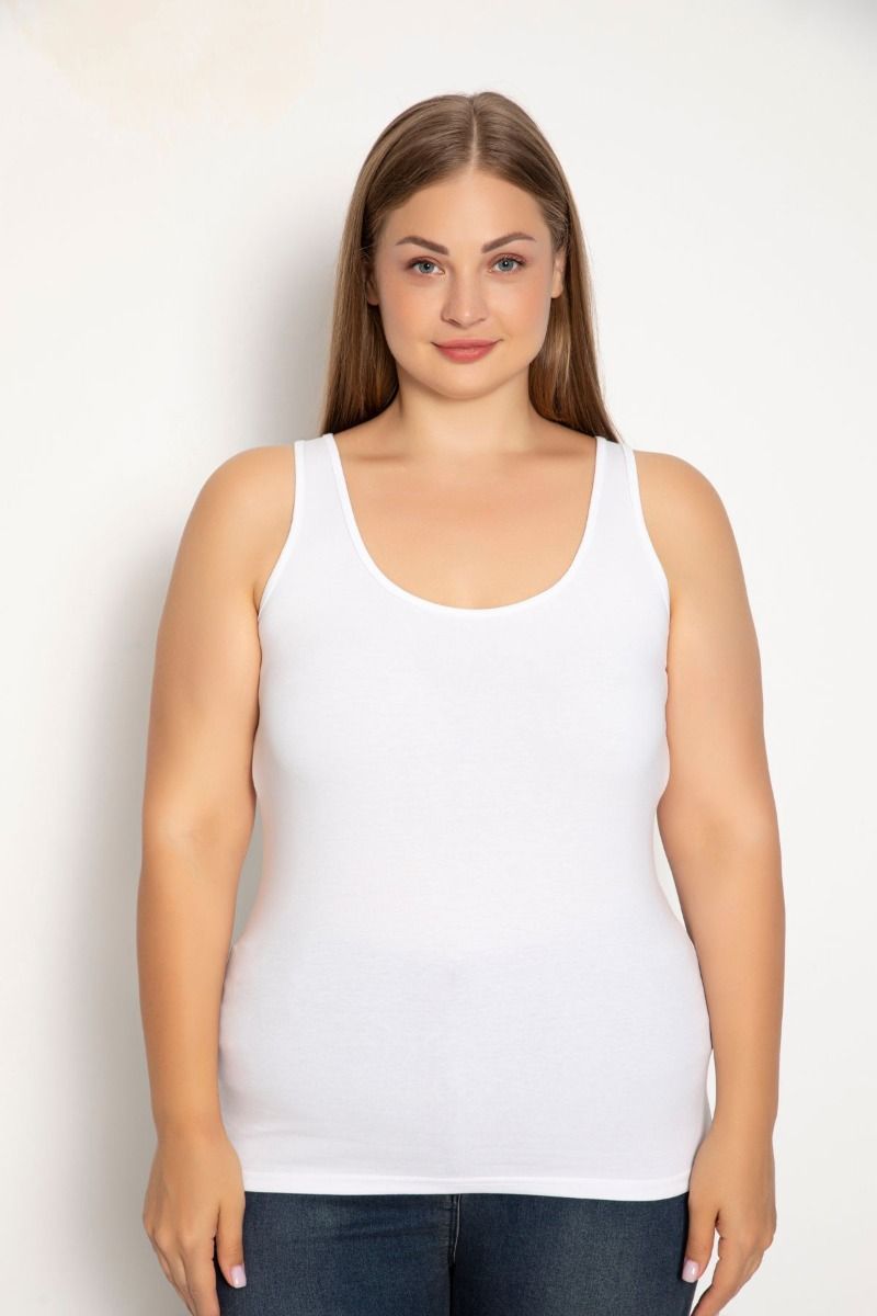 Γυναικείο Φανελάκι Plus Size siyah inci MILAN