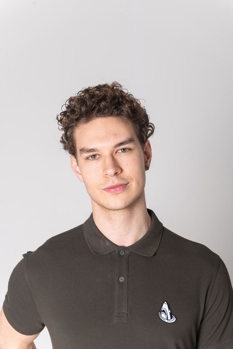 Ανδρικό Polo T-Shirt John Frank SHARK