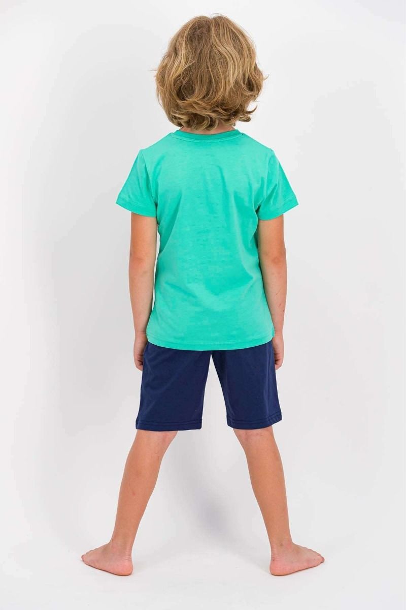 Καλοκαιρινή αγορίστικη παιδική πιτζάμα με μαϊμού βαμβακερή