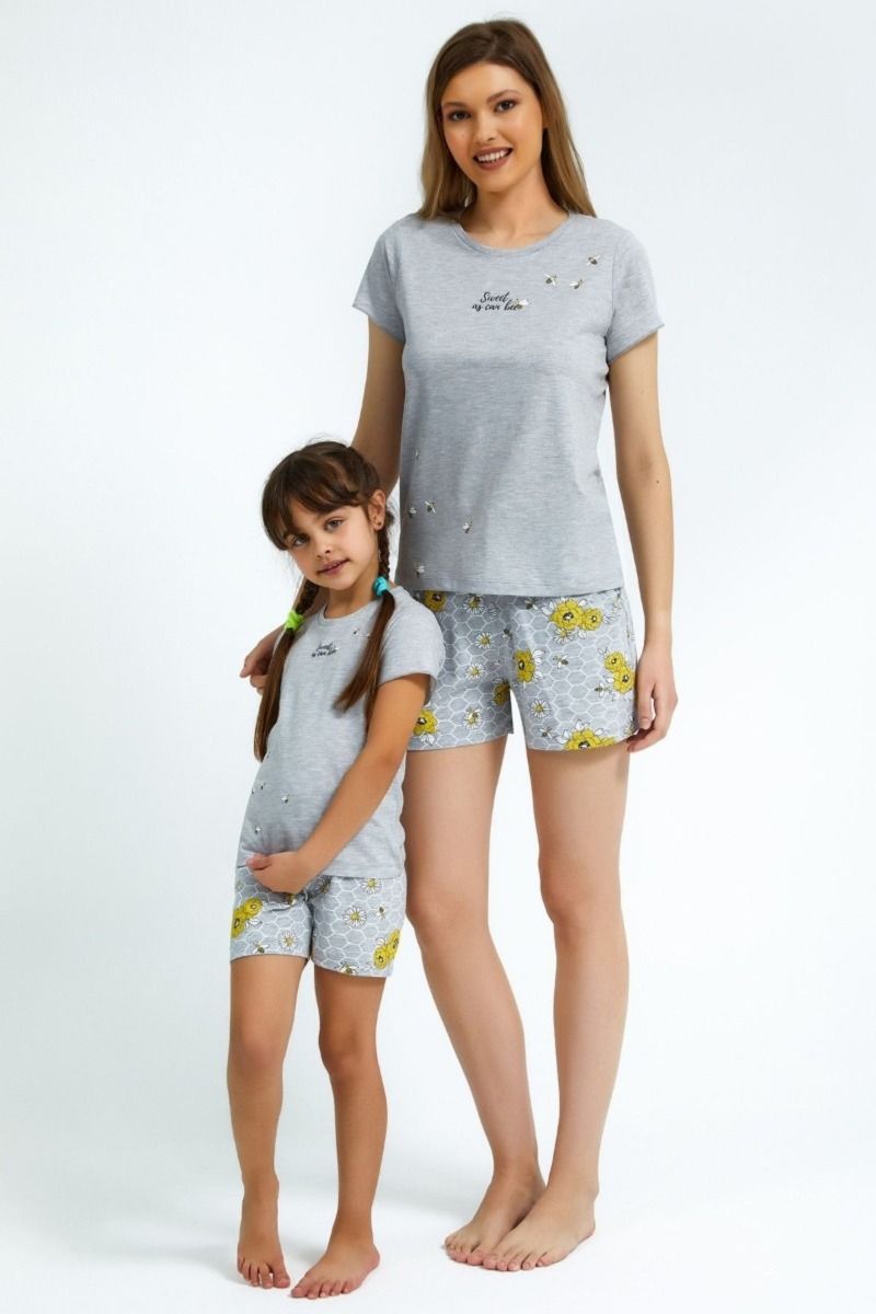 Πιτζάμα Μαμά και Κόρη "Roly Poly" MAYA