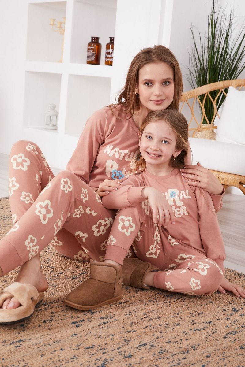 Κοριτσίστικη χειμωνιάτικη πιτζάμα Roly Poly NATURAL POWER