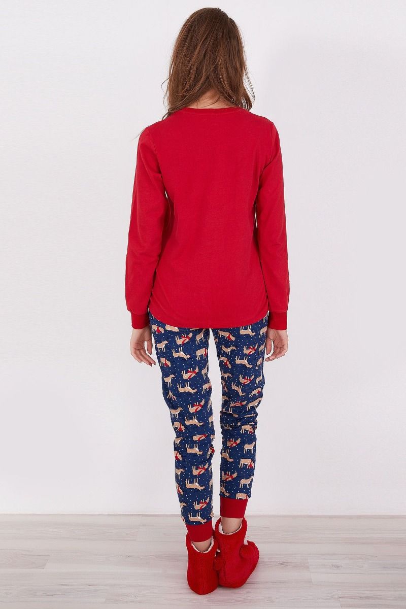 Γυναικεία χειμωνιάτικη πιτζάμα Roly Poly SNOWDEER