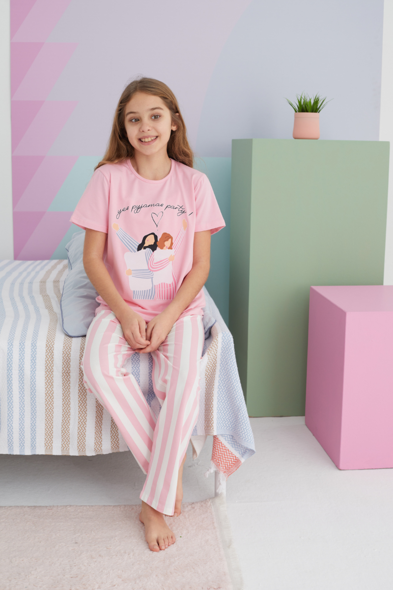 Πιτζάμα Μαμά και Κόρη "Sexen" PYJAMA PARTY