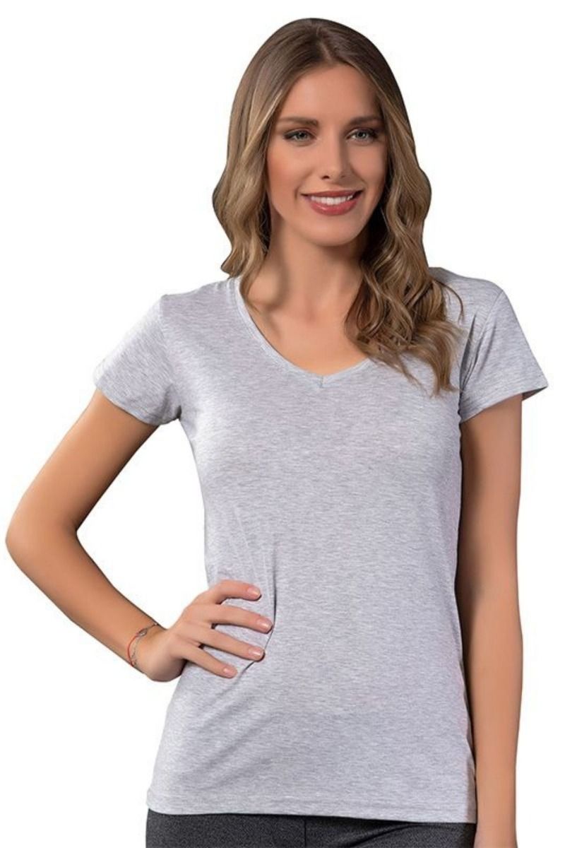 Φανελάκι siyah inci ANEZIA ανοιχτη λαιμοκοψη