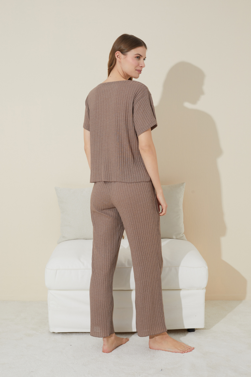 Πιτζάμα siyah inci ISABELLA BROWN