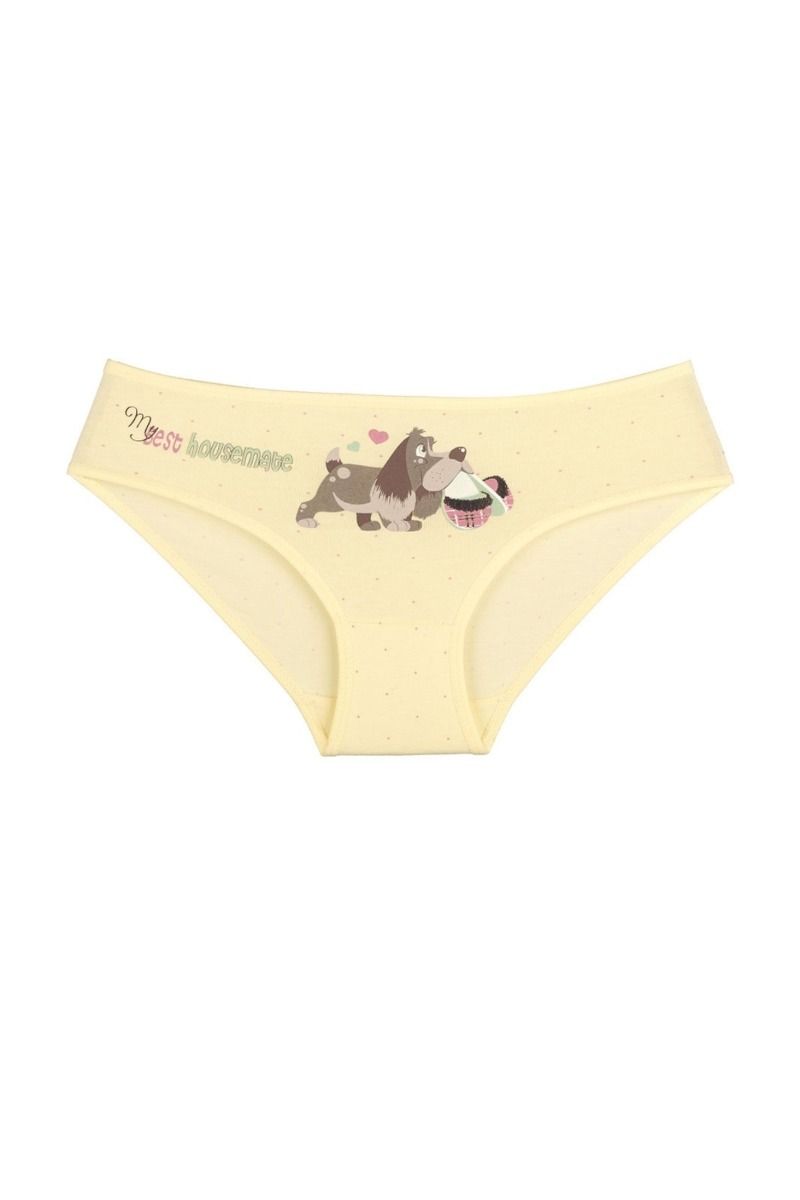 Κοριτσίστικα παιδικά σλιπάκια 5 Τεμάχια βαμβακερά με σκυλάκι