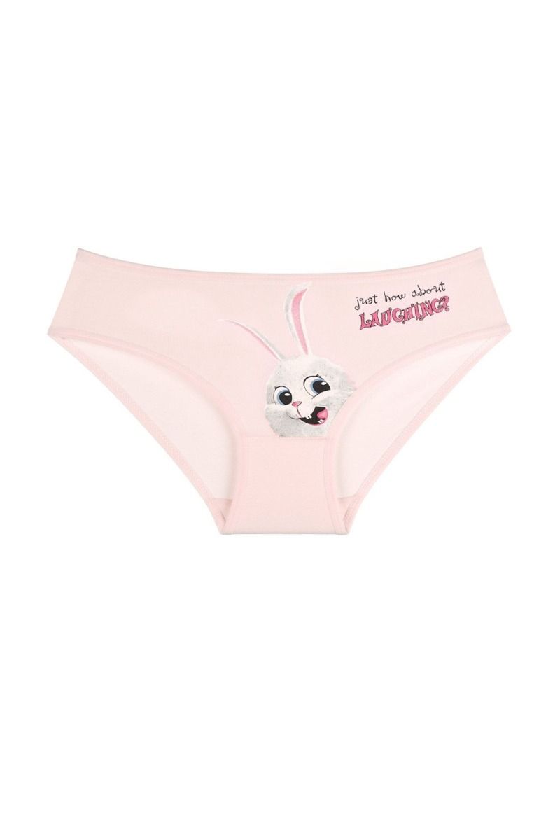 Κοριτσίστικα παιδικά σλιπάκια 5 Τεμάχια βαμβακερά με σχέδιο λαγουδάκι