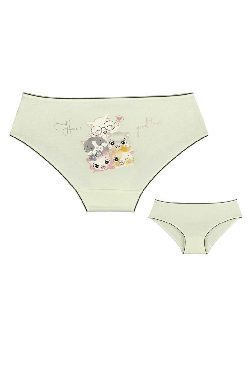 Κοριτσίστικα παιδικά σλιπάκια 5 Τεμάχια βαμβακερά με σχέδιο ζωάκια