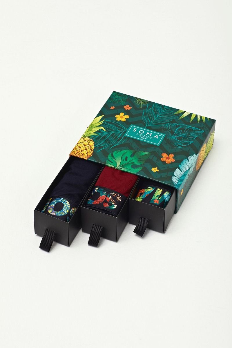 Boxers "Soma" TROPIC 3 τεμάχια