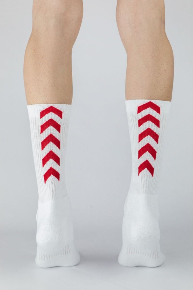 Αθλητικές κάλτσες Trendy 3 ζευγάρια άσπρο