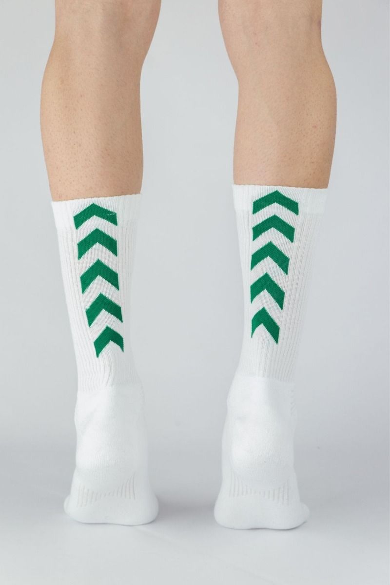 Αθλητικές κάλτσες Trendy 3 ζευγάρια λευκό