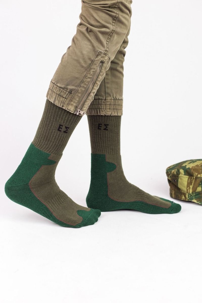 Ανδρικές Κάλτσες Στρατιωτικές Trendy GREEK MILITARY